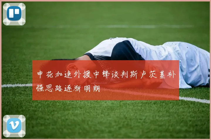 申花加速外援中锋谈判斯卢茨基补强思路逐渐明朗